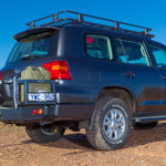 ARB | REAR BAR WITH JERRY CAN HOLDER LEFT SIDE AND SPARE TIRE CARRIER RIGHT SIDE | LC200