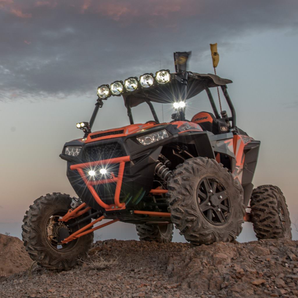 KC GRAVITY LED PRO 6 32" POLARIS RZR COMBO LIGHT BAR POLARIS Off