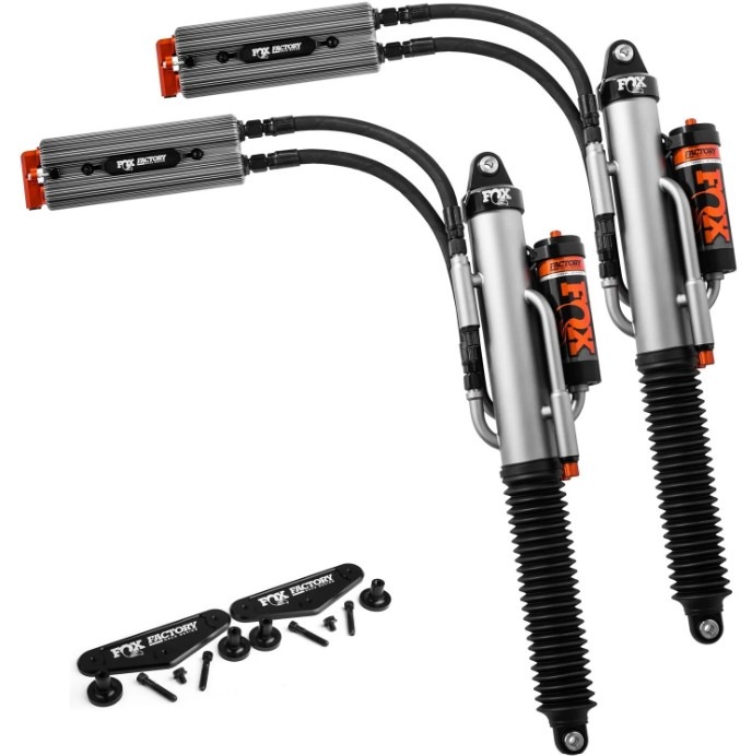 FOX | 0-1" REAR 3.0 FACTORY EXTERNAL BYPASS RESI QAB SET | F150 RAPTOR 2017-2018