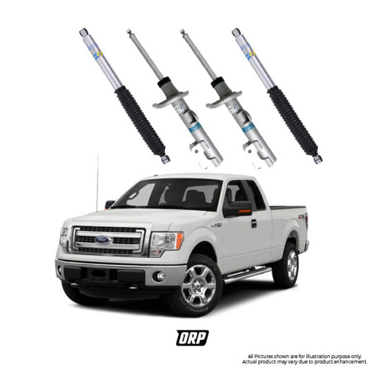 BILSTEIN | 0-2.5" FRONT & 0-1" REAR 5100 SHOCKS KIT | F150 4WD 2014