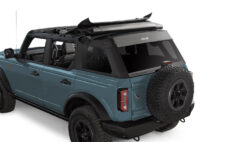 BESTOP | TREKTOP SLANTBACK SOFT TOP | BRONCO 4DR 2021+ | BLACK TWILL