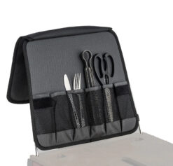 Alternative view of IKAMPER | AIOKS UTENSIL RACK | BLACK & GRAY