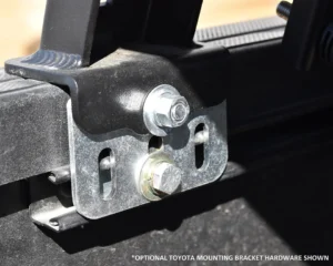 Alternative view of RCI | UNIVERSAL 9" BED BARS STEEL BLACK POWDER COAT PAIR | JT/TUNDRA/TACOMA | FACTORY ACCESSORY RAILS MOUNTS FOR DRILL FREE INSTALLATION