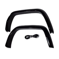 TJM | TROOPY FRONT FENDER BLACK PR |  LC78 2007+