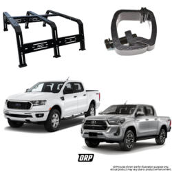 RCI | 18″ HD BED RACK STEEL UNIVERSAL BED | HILUX/RANGER | C-CLAMP FOR DRILL FREE INSTALL