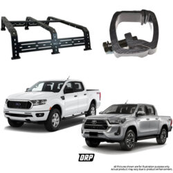 RCI | 12″ HD BED RACK STEEL UNIVERSAL BED | HILUX/RANGER | C-CLAMP FOR DRILL FREE INSTALL