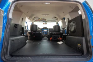 Alternative view of GOOSE GEAR | SEAT DELETE PLATE SYSTEM | 40% DRIVER SIDE | FJ 2007-2022