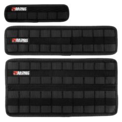 BUILTRIGHT | VELCRO TECH PANEL | BLACK | 3 PC KIT