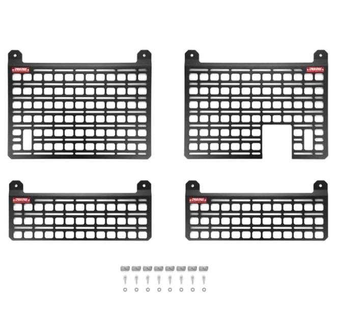 BUILTRIGHT | BEDSIDE RACK SYSTEM 4 PANEL KIT | CHEVY/FORD/GMC/JEEP/RAM - Image 6