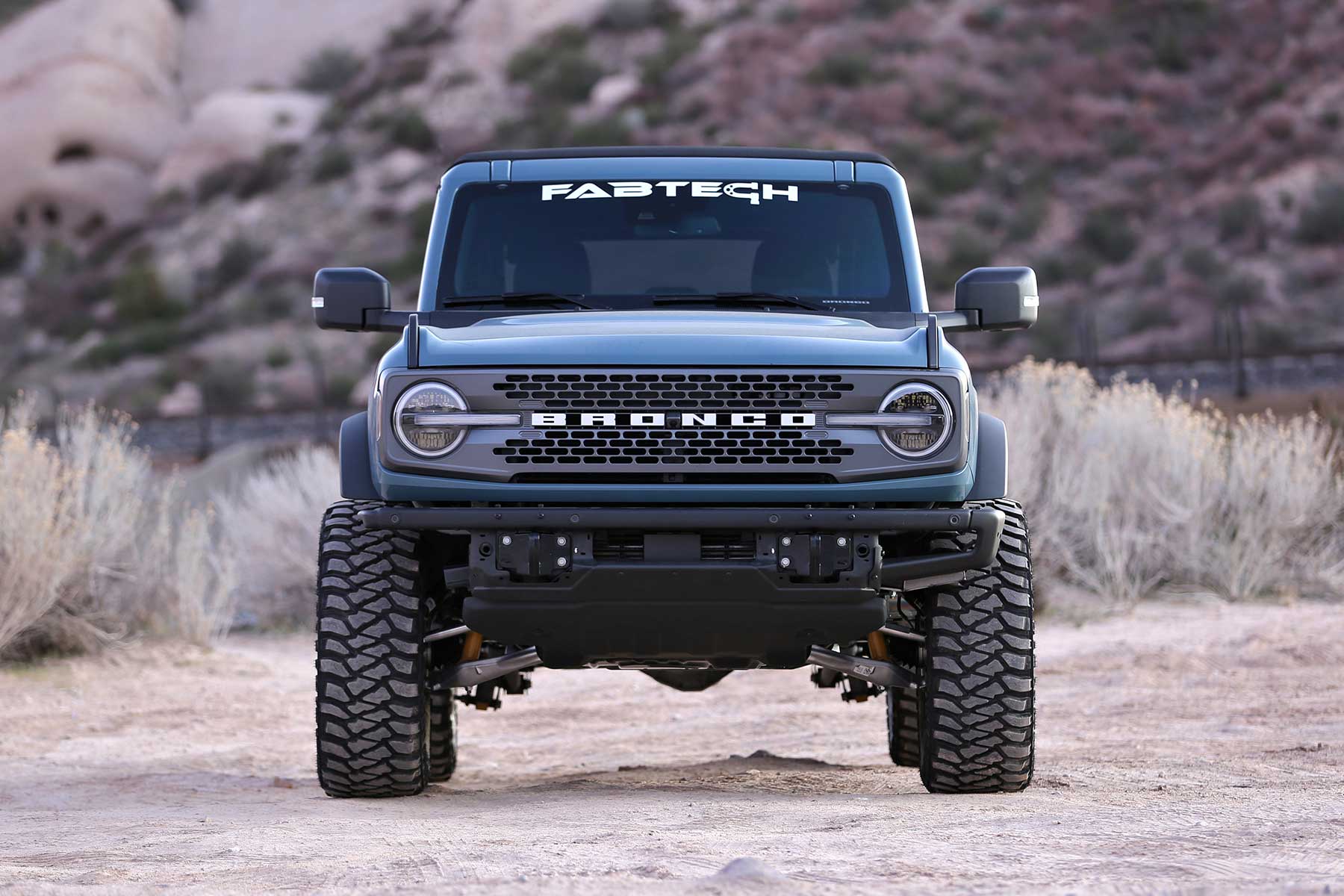 FABTECH | 3" SHOCK SPACER LIFT KIT - FOR SASQUATCH (MUST USE FTS22336) | BRONCO 2021+ - Image 3