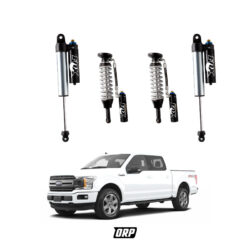 FOX | 0-2″ FRONT & 0-1.5″ REAR 2.5 FACTORY -ONLY FRONT C/O- RESI ADJ SET | F150 4WD 2014-2020