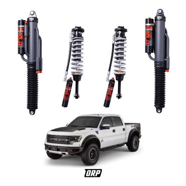 FOX | 0-2" FRONT & 0-1" REAR 3.0 FACTORY RESI ADJUSTABLE SHOCKS KIT | F150 RAPTOR 4WD 2010-2014