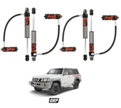 FOX | 0-2.5" FRONT & 0-2.5" REAR 2.5 FACTORY RESI ADJUSTABLE SHOCKS KIT | SAFARI Y61 LWD/SWB/UTE 4WD 1998-2023