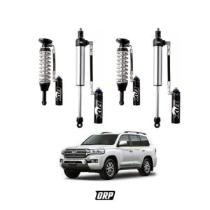 FOX | 0-2" FRONT & 0-1.5" REAR 2.5 FACTORY RESI ADJUSTABLE SHOCKS KIT | LC200 4WD 2008-2021