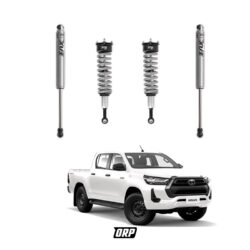 FOX | 0-2″ FRONT & 0-1.5″ REAR 2.0 PERFORMANCE -ONLY FRONT C/O- IFP EA | HILUX 4WD 2WD 2016