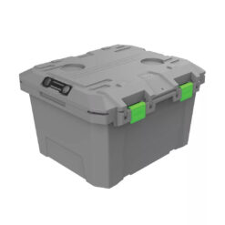 TRED | 50-40 STORAGE BOX | 65L MID  GREY WITH GREEN