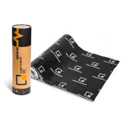 SOUNDSKINS GLOBAL | CLASSIC BULK 2 LAYERED 0.08" THICK SHEET BUTYL & FOIL | BLACK