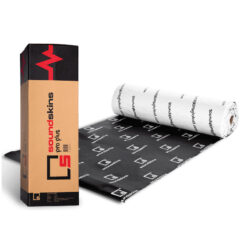 SOUNDSKINS GLOBAL | PRO PLUS 3 LAYERED 0.18" THICK SHEET BUTYL, FOIL & ACOUSTIC FOAM