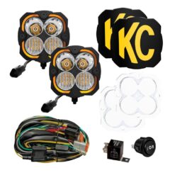 KC | UNIVERSAL FLEX ERA 4 80W MASTER KIT | BOTH BEAM OPTION | 7912 LUMENS EA | PAIR