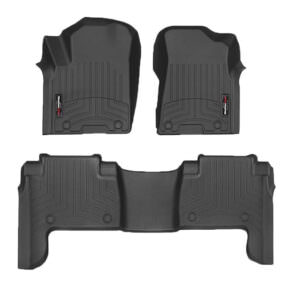 WEATHERTECH | FLOORLINER SET | BLACK | Y62/QX80 2019-2022