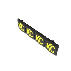 Alternative view of KC | FLEX ERA BAR LIGHT COVER | BLACK W/ YELLOW KC LOGO EA