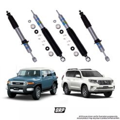 BILSTEIN | 0-2.5" FRONT & 0-2" REAR 5100 SHOCKS KIT | FJ CRUISER 4WD 2010-2022/PRADO 150 4WD 2010-2023