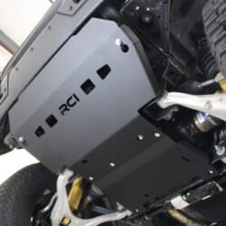 Alternative view of RCI | ENGINE SKID PLATE 1/4" 5052 ALUMINUM | BRONCO  2021+ BLACK