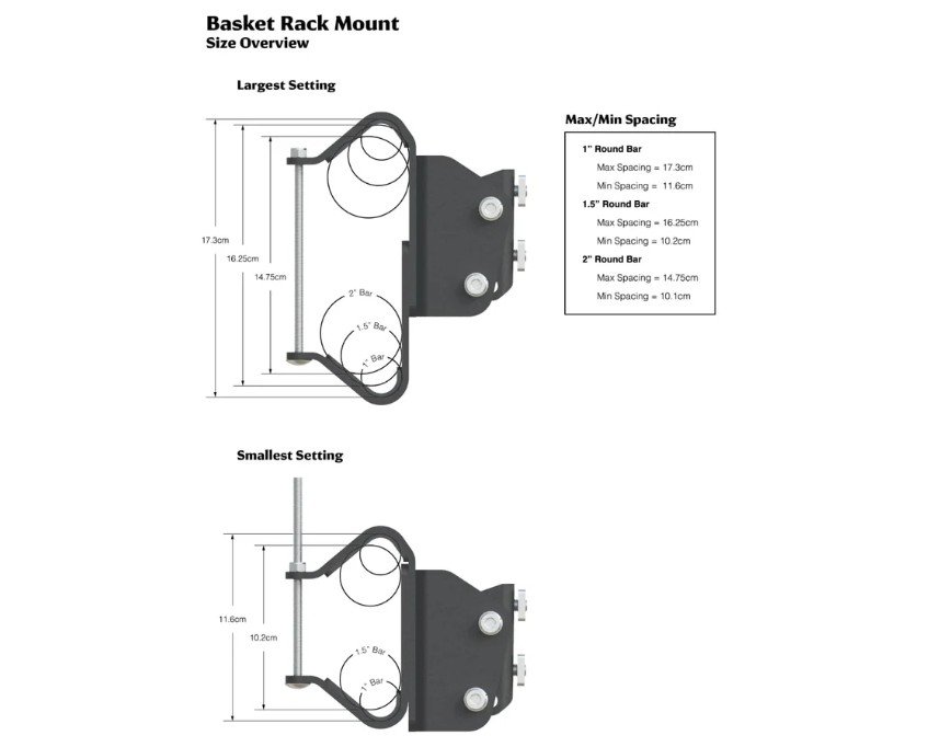 KAMMOK | CROSSWING BASKET MOUNT KIT - Image 4