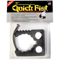 Quick Fist | 3 Inch Clamp | Holds 2.75-3.25 Inch | For Fire Extinguishers