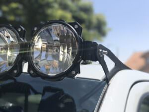 Alternative view of KC | 57" LIGHT BAR OVERHEAD MOUNT | F150 2015-2024/RAPTOR 2017-2024