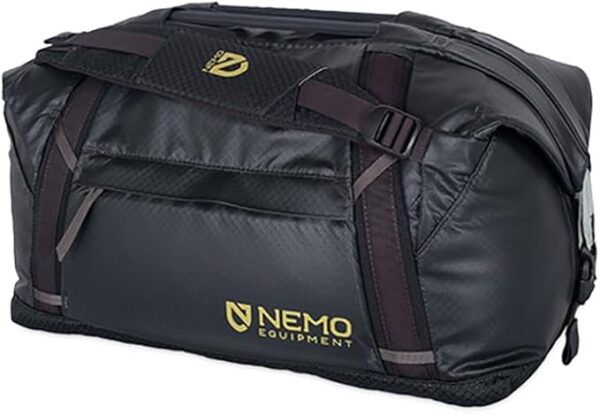 Nemo Equipment | Double Haul Convertible Duffel | 30L Black