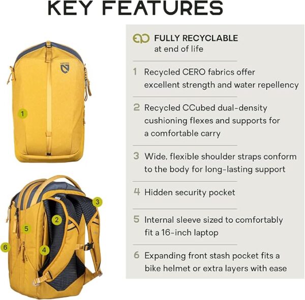 Nemo Equipment | Vantage Endless Promise Daypack | 26L Chai - Image 2