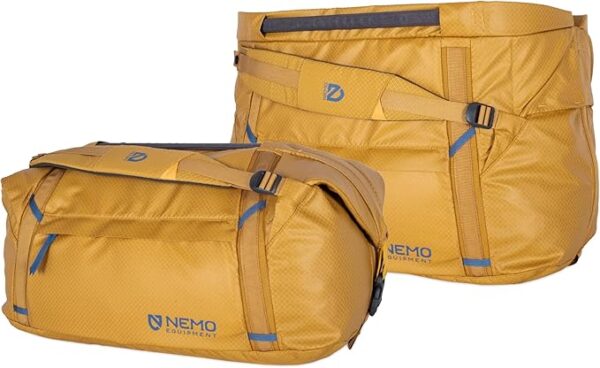 Nemo Equipment | Double Haul Convertible Duffel | 55L Chai - Image 3