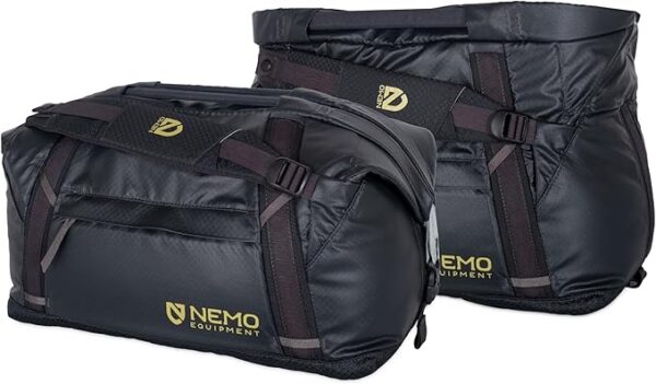 Nemo Equipment | Double Haul Convertible Duffel | 30L Black - Image 3