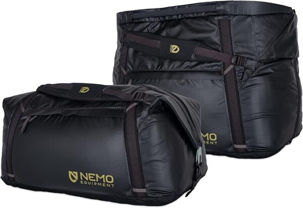 Nemo Equipment | Double Haul Convertible Duffel | 100L Black - Image 3