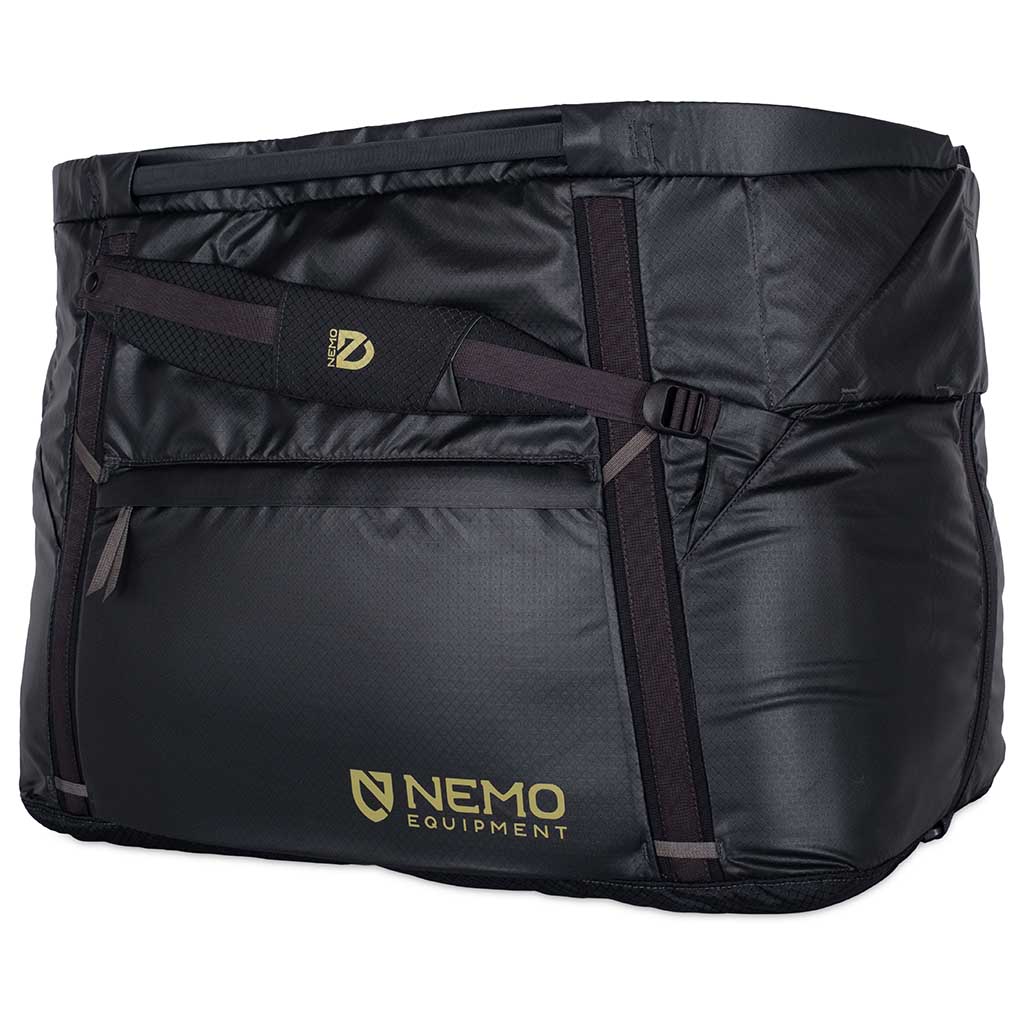 NEMO EQUIPMENT | DOUBLE HAUL CONVERTIBLE DUFFEL | 100L | BLACK - Image 3