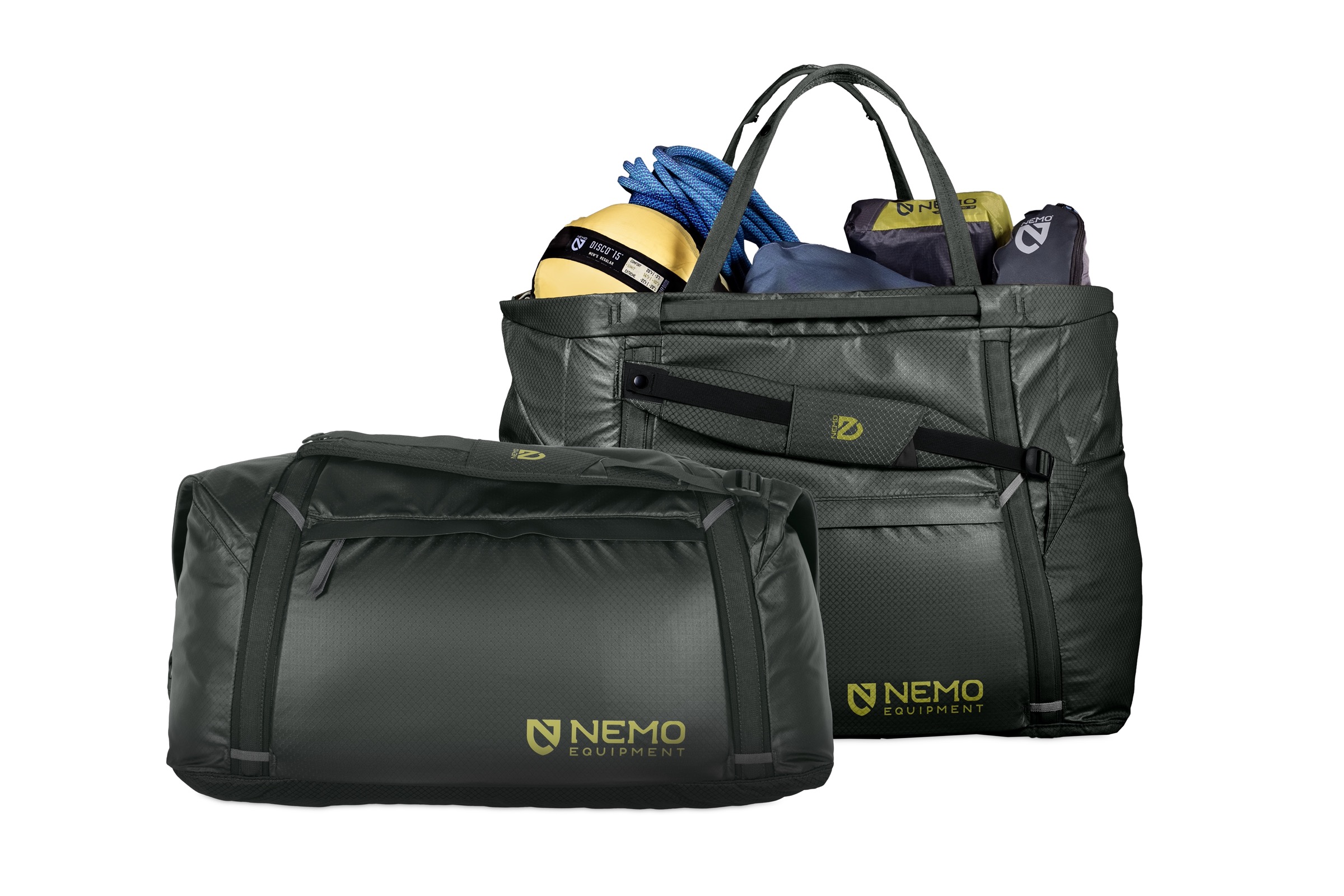 NEMO EQUIPMENT | DOUBLE HAUL CONVERTIBLE DUFFEL | 100L | BLACK - Image 7