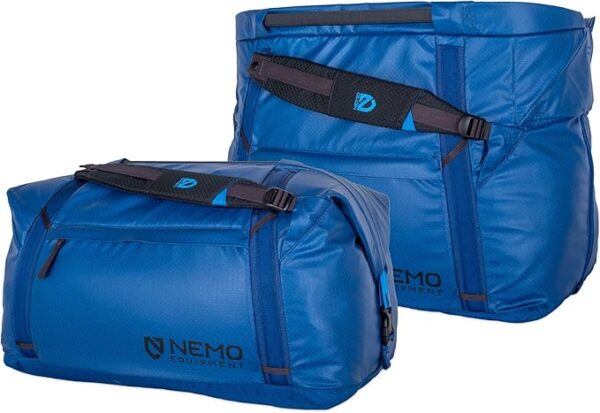 ⁦Nemo Equipment | Double Haul Convertible Duffel | 70L Lake⁩ - الصورة ⁦2⁩