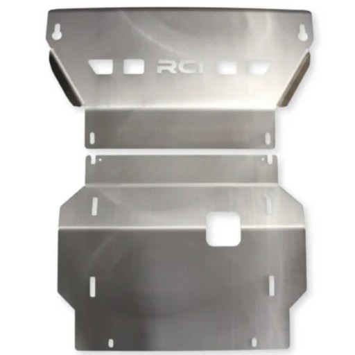 RCI | ENGINE SKID PLATE 1/4" 5052 ALUMINUM | BLACK | F150 2015+ - Image 3
