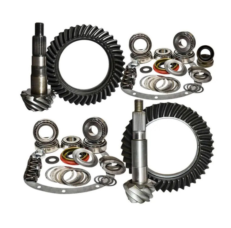 NITRO GEAR | FRONT & REAR RING & PINION W/ MASTER INSTALL KIT (FR SHORT PINION / RR THICK GEAR) | TJ 1997-2006