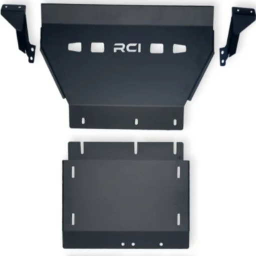 RCI | ENGINE SKID PLATE 1/4" 5052 ALUMINUM | BLACK | RAM 1500 2019+