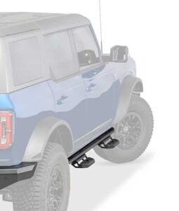 WARN | ROCK SLIDERS PAIR & STEPS PAIR | BRONCO 4 DR 2021+