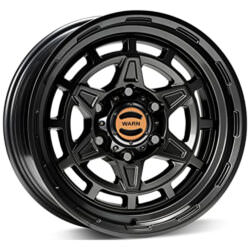 WARN | EPIC WHEELS DIAMOND CUTTER BLACK | 17X8.5 5X5.0 0MM OFFSET