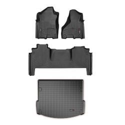 WeatherTech | Cargo & Floor Liner Set Black | 2021-2024 Bronco 4DR