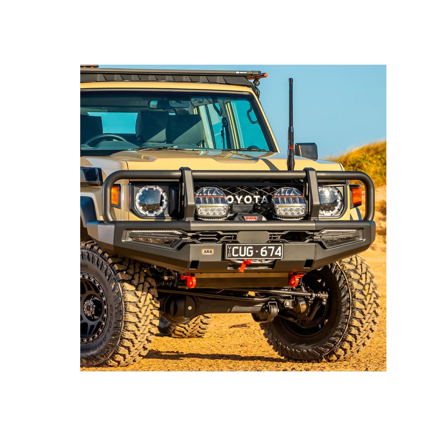 ARB | SUMMIT MKII FRONT WINCH BUMPER KIT | LC71/LC76/LC78/LC79 2024+