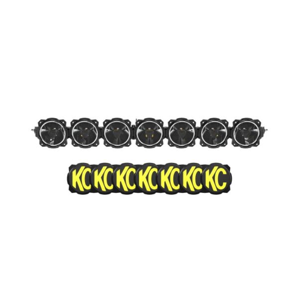 KC | Universal 6" Gravity Titan 276W LED 45" Light Bar | 7 Rings