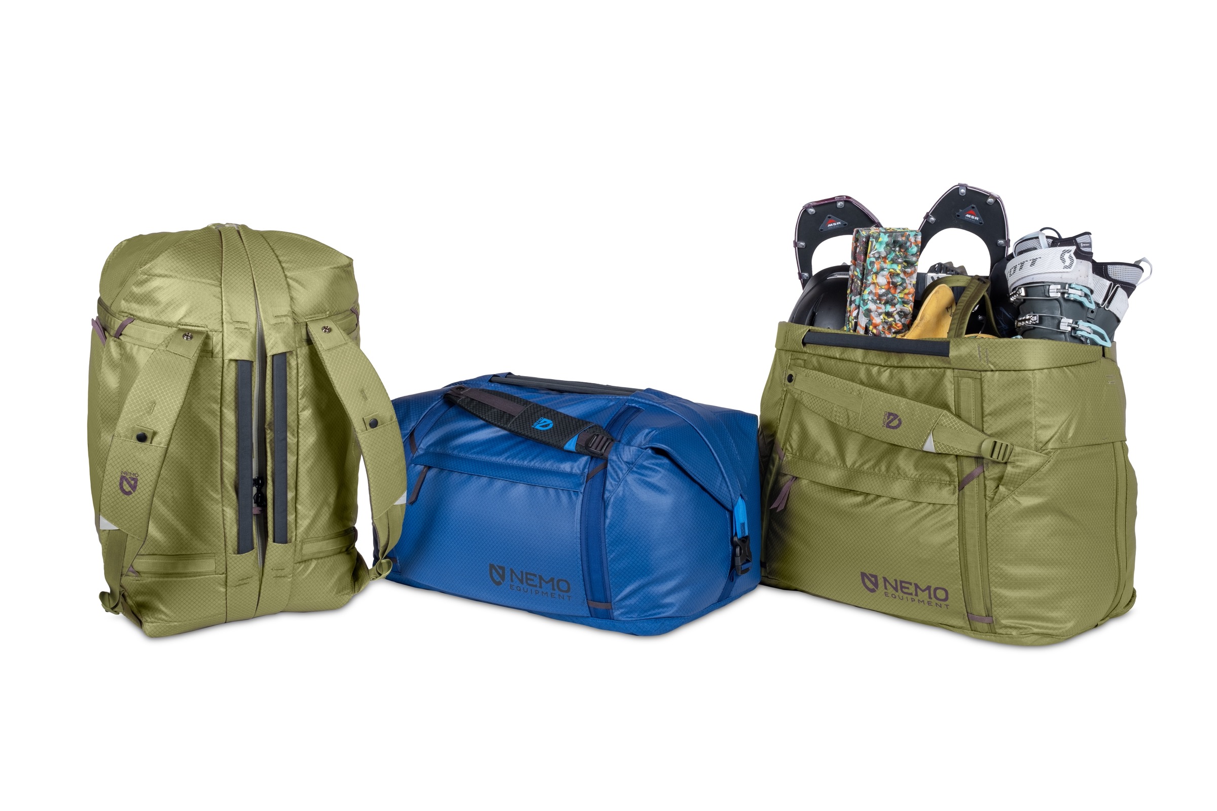 NEMO EQUIPMENT | DOUBLE HAUL CONVERTIBLE DUFFEL | 70L - Image 14