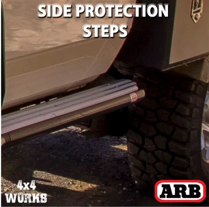 ARB | SIDE STEP & SIDE RAIL | 47.6MM | LC78 2DR 2007+ - Image 5