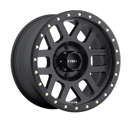 METHOD | MR309 GRID | 18X9 6X135 18MM OFFSET | MATTE BLACK