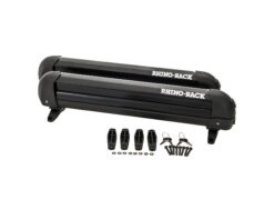 RHINO-RACK | FISHING ROD/KITEBOARD/SNOWBOARD/SKI CARRIER | (4 SKIS/2 SNOWBOARDS)